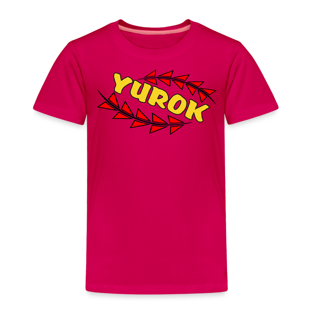 Yurok Toddler Premium T-Shirt - dark pink