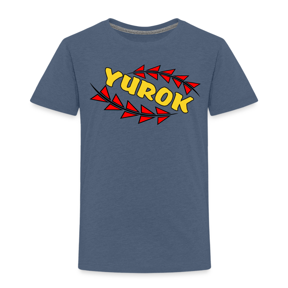 Yurok Toddler Premium T-Shirt - heather blue