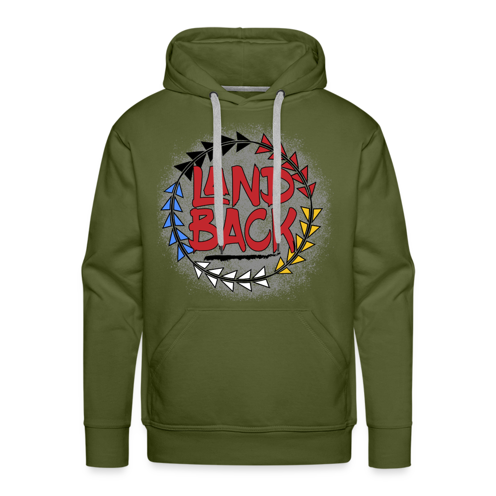 Men’s Premium Landback Hoodie - olive green
