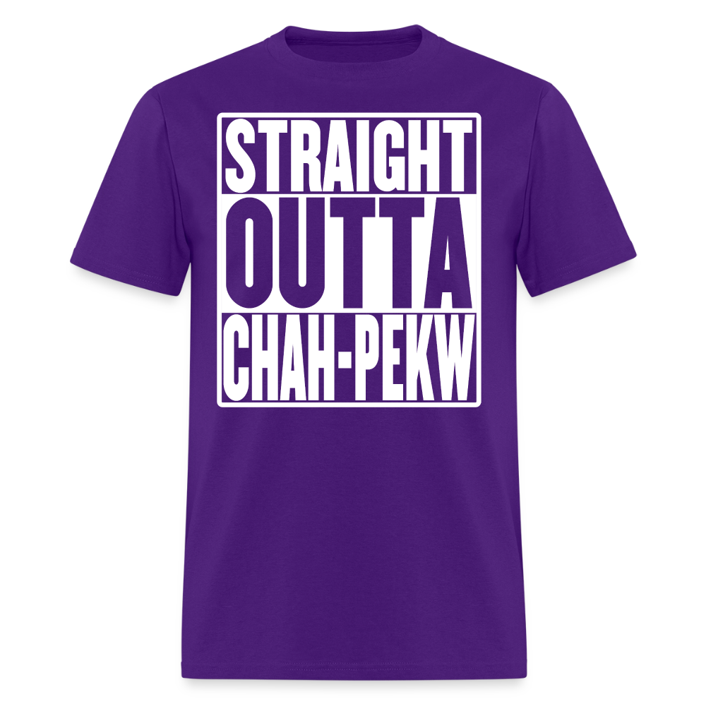 Straight Outta Chah-Pekw Men's T-Shirt - purple
