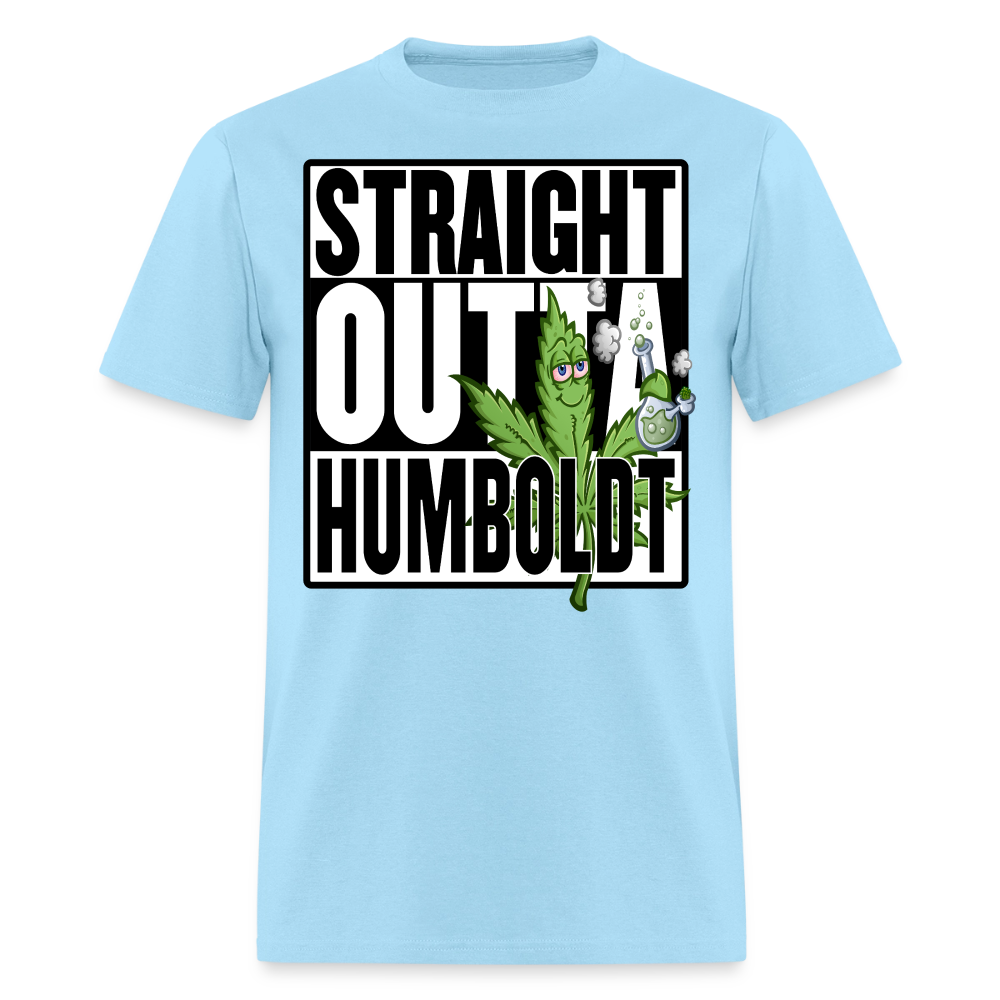 Straight Outta Humboldt Men's T-Shirt - powder blue
