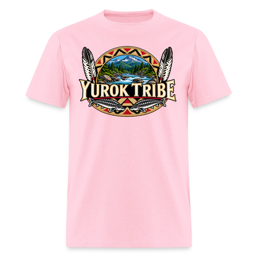 Yurok Tribe Sturgeon Men's T-Shirt - pink