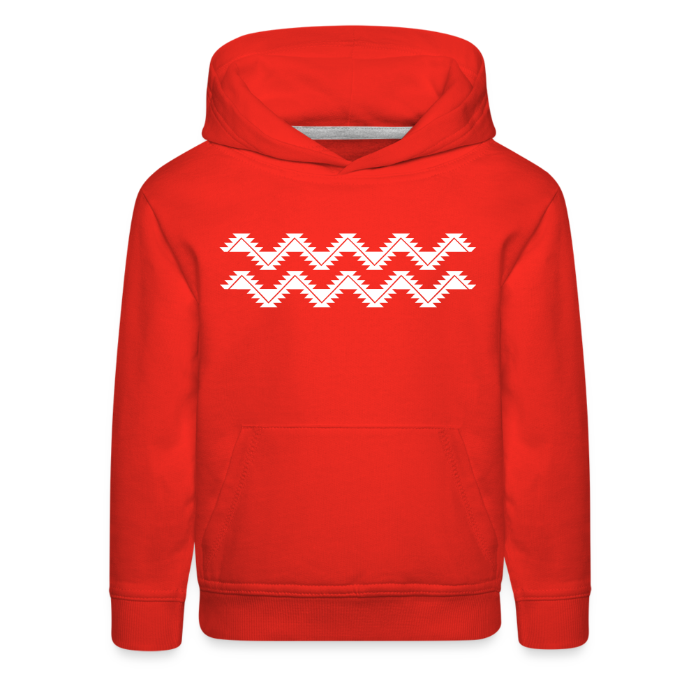 Swallowtail Kids‘ Premium Hoodie - red