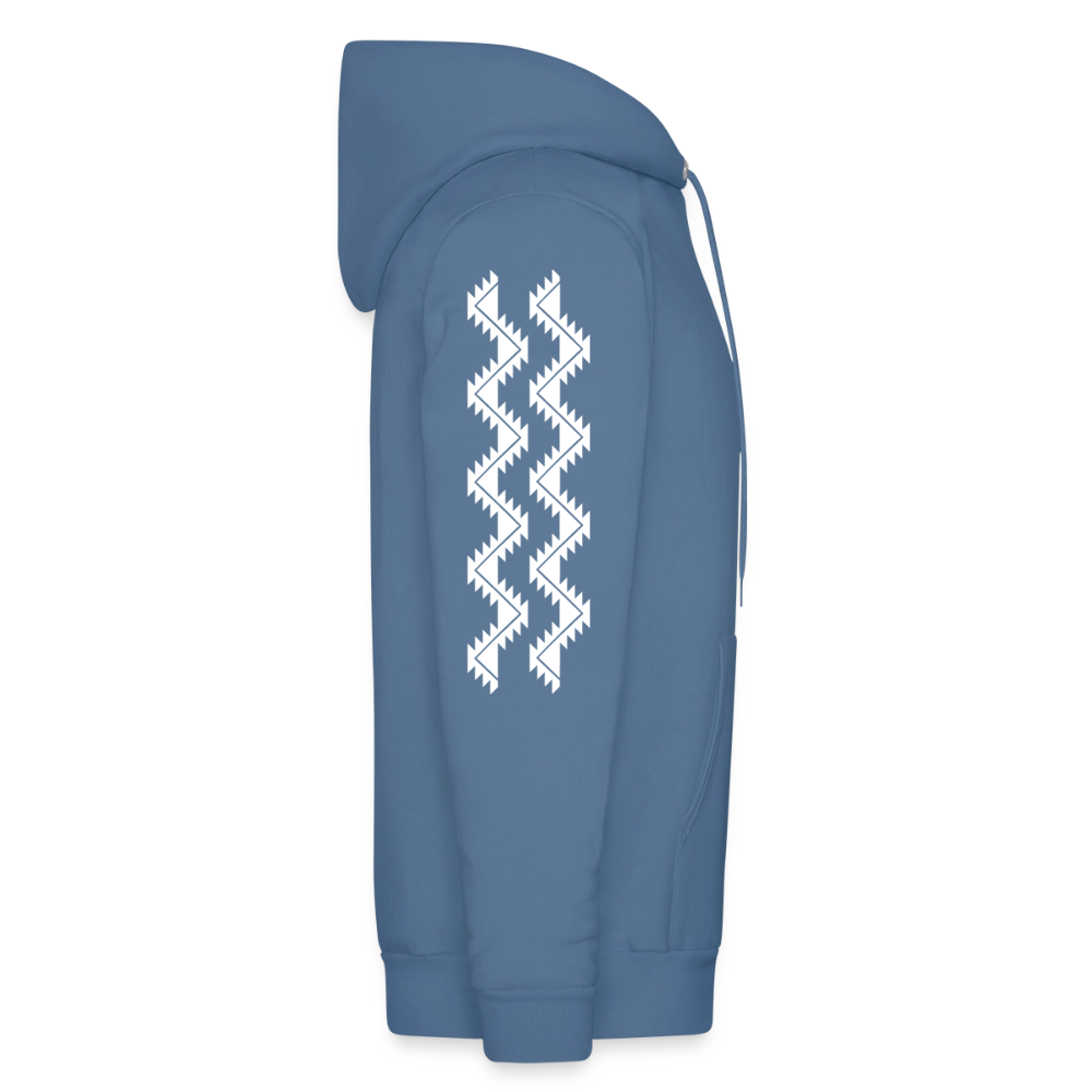 Straight Outta Klamath Men's Hoodie - denim blue