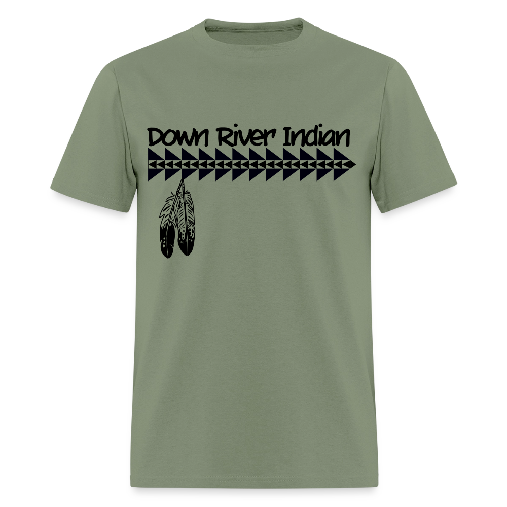 DRI Down River Indian Men's T-Shirt - military green