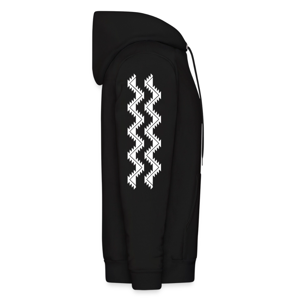 Straight Outta Klamath Men's Hoodie - black
