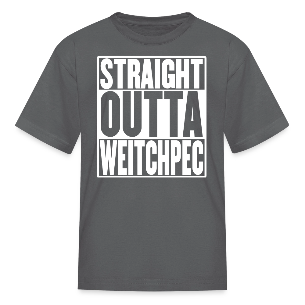 Straight Outta Weitchpec Toddler T-Shirt - charcoal