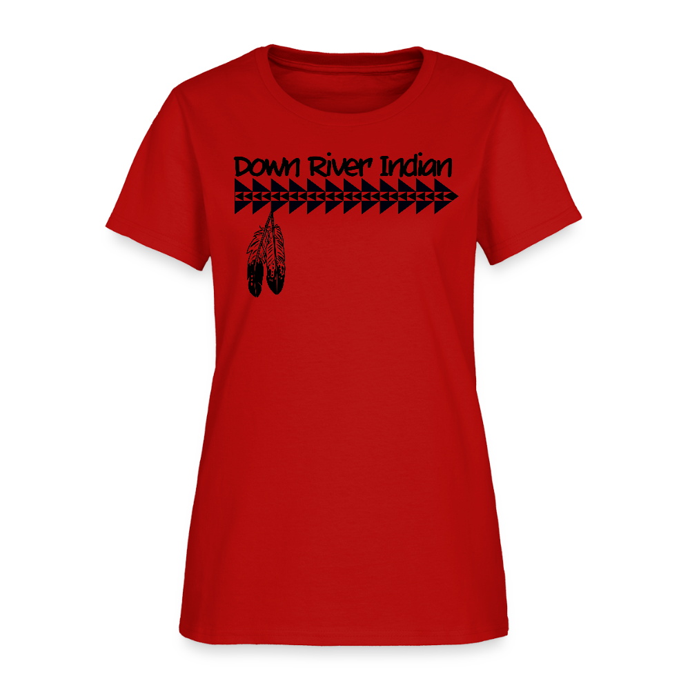 DRI Down River Indian Women's T-Shirt - red