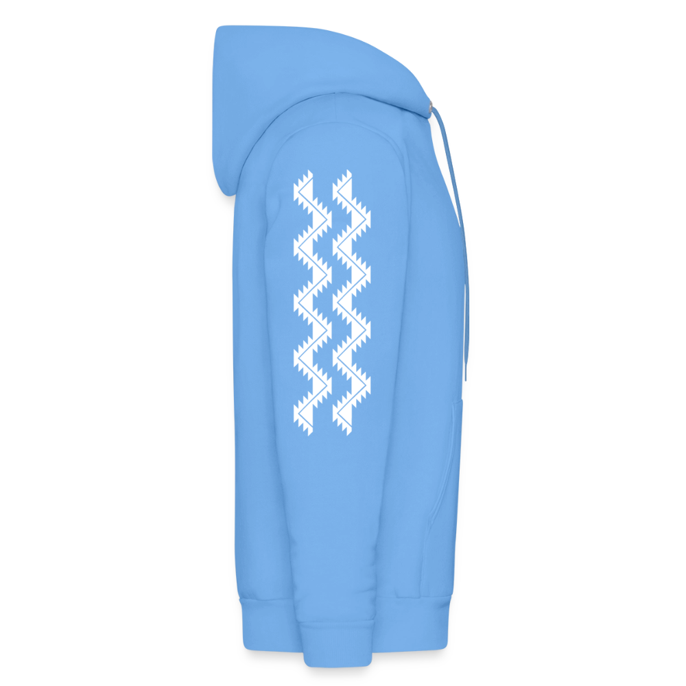 Straight Outta Klamath Men's Hoodie - carolina blue