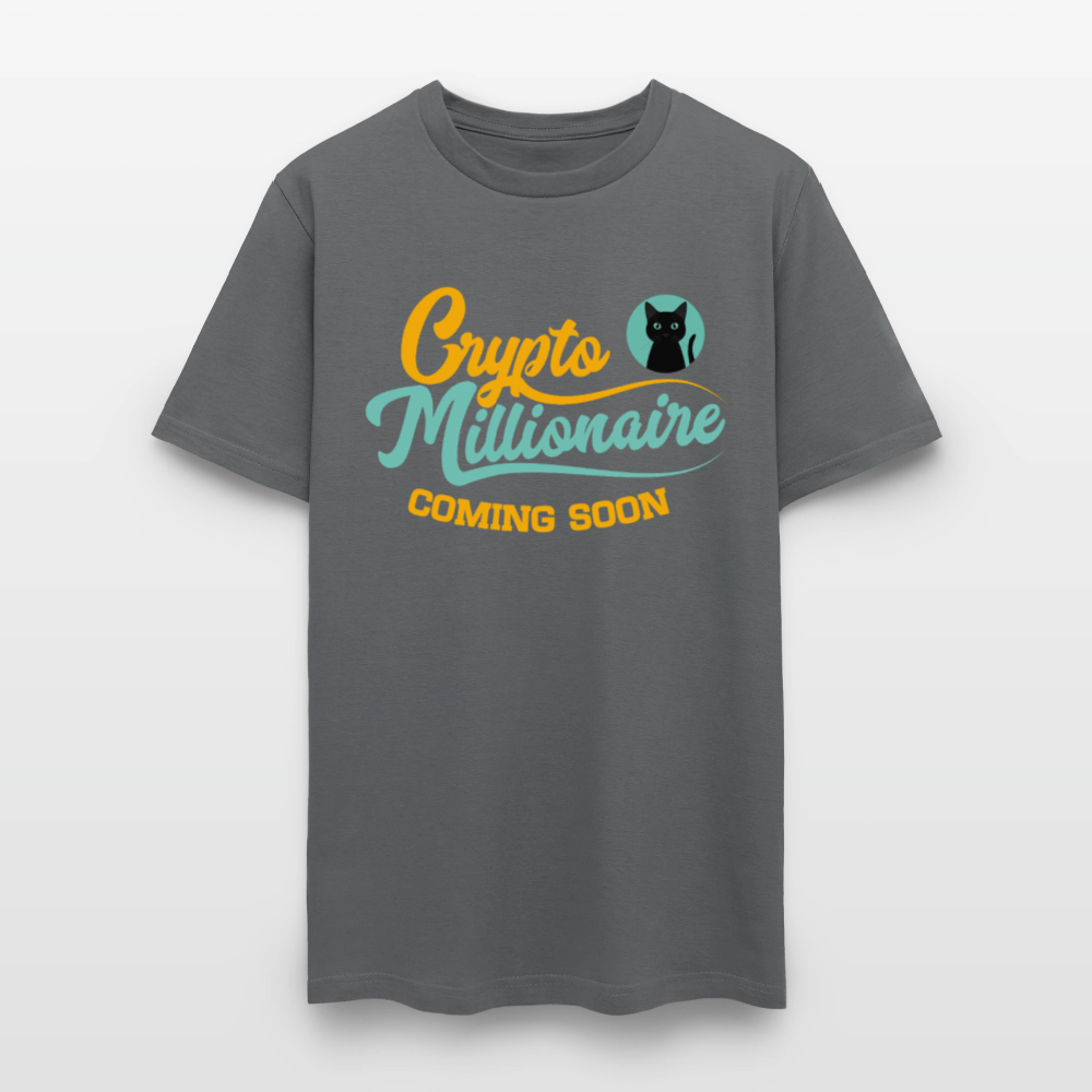 Crypto Millionaire Coming Soon Nacho - charcoal