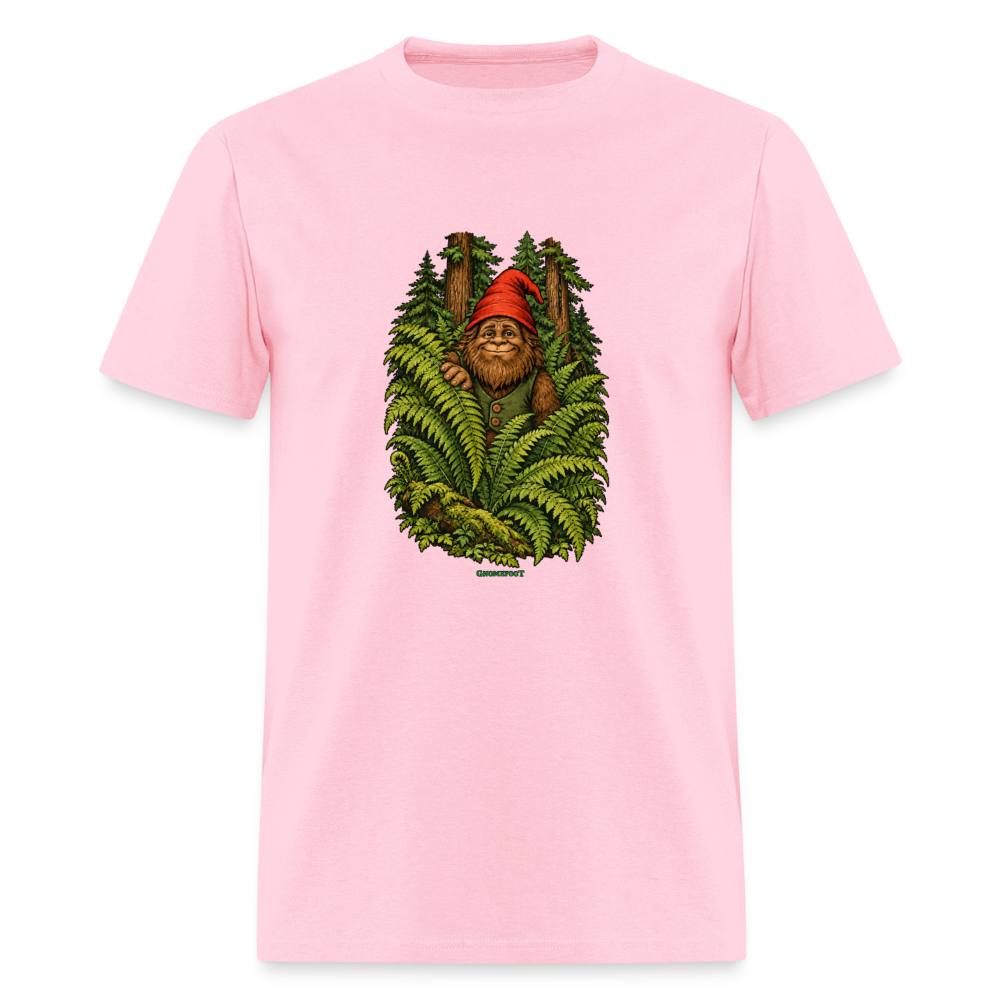 Gnomefoot in Ferns Men's T-Shirt - pink