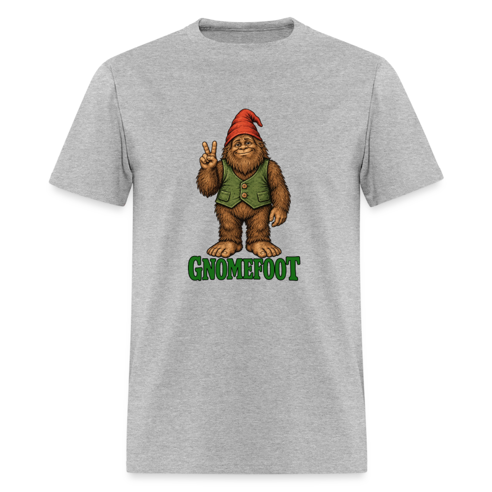 Gnomefoot. Men's T-Shirt - heather gray
