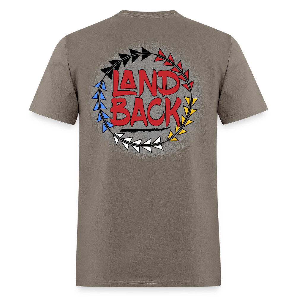 Land Back T-Shirt - safari