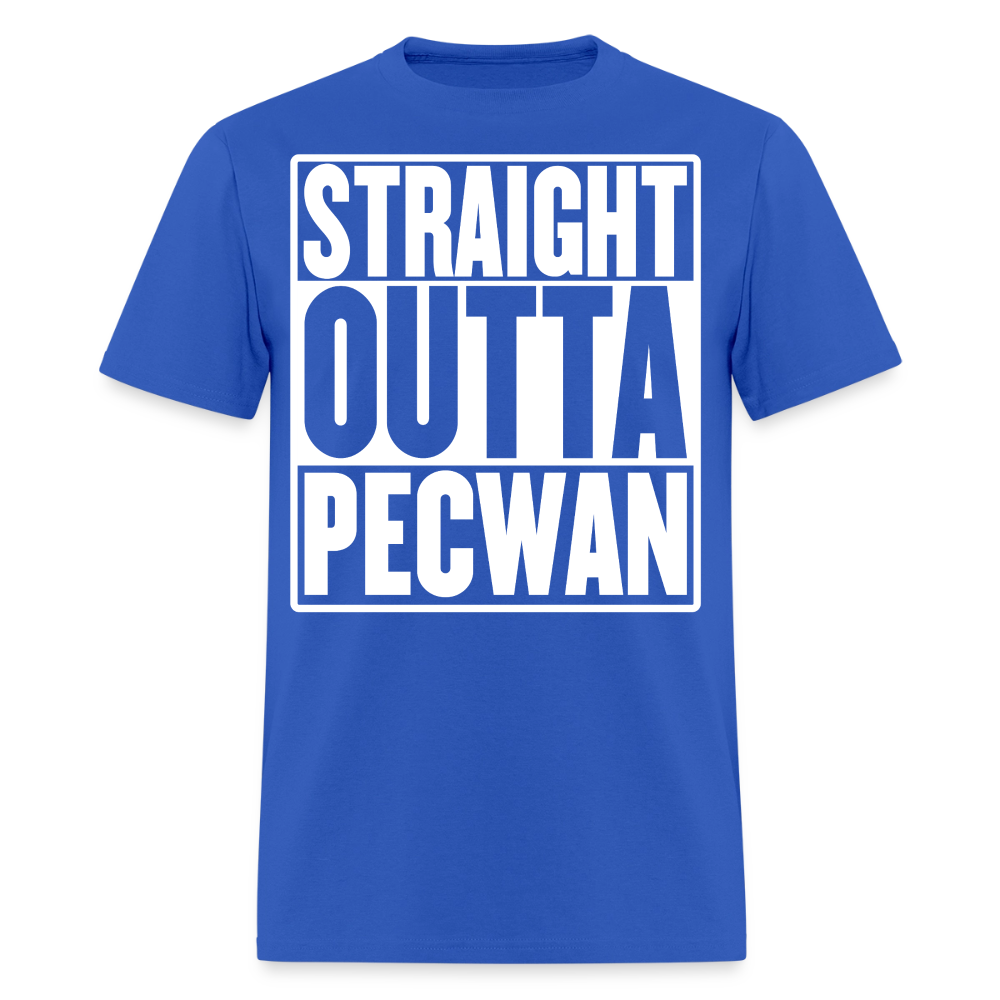 Straight Outta Pecwan Men's T-Shirt - royal blue