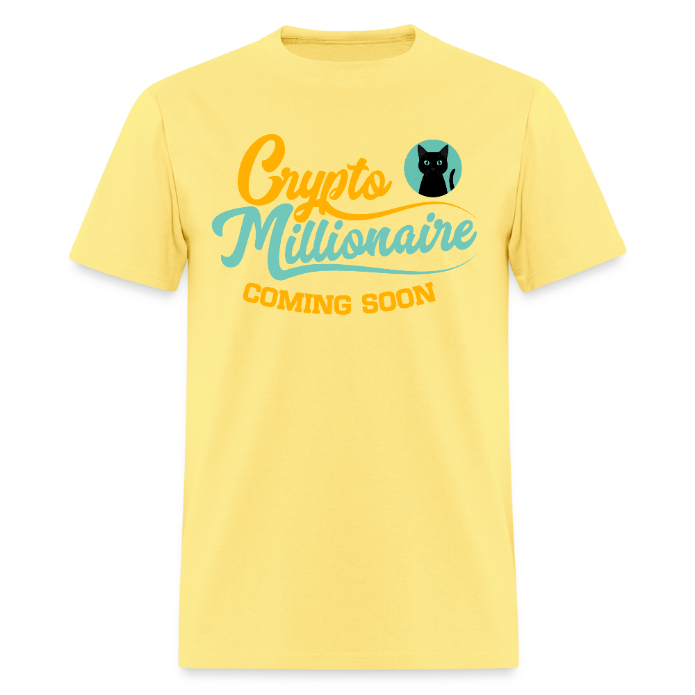 Crypto Millionaire Coming Soon Nacho - cornsilk