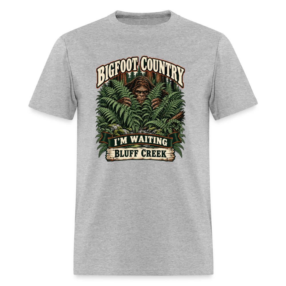 Bigfoot Country Waiting Bluff Creek - heather gray