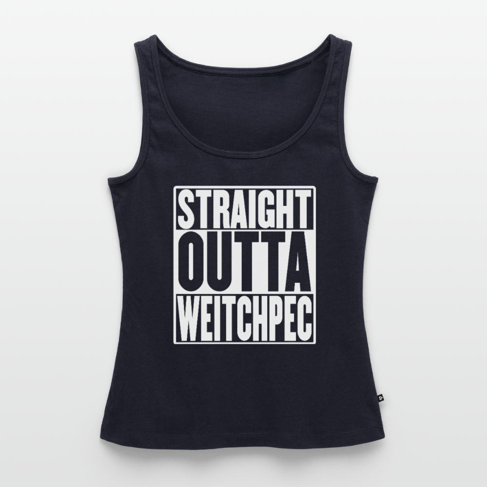 Straight Outta Weitchpec Women’s Premium Tank - navy