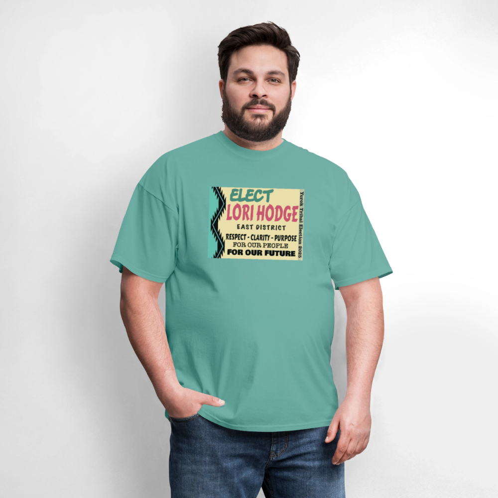 Hodge Campaign Shirts - aquatic