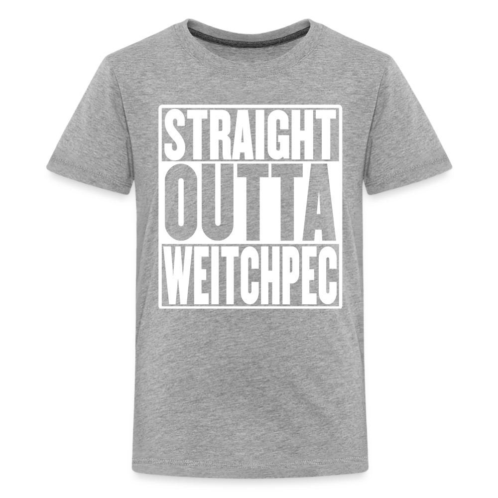 Straight Outta Weitchpec Kids' Premium T-Shirt - heather gray