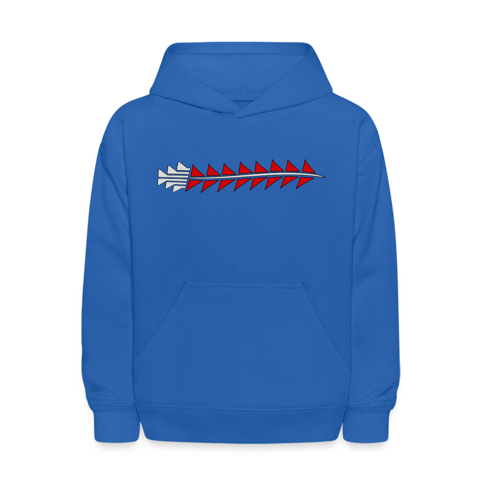 Red Sturgeon Kids' Hoodie - royal blue