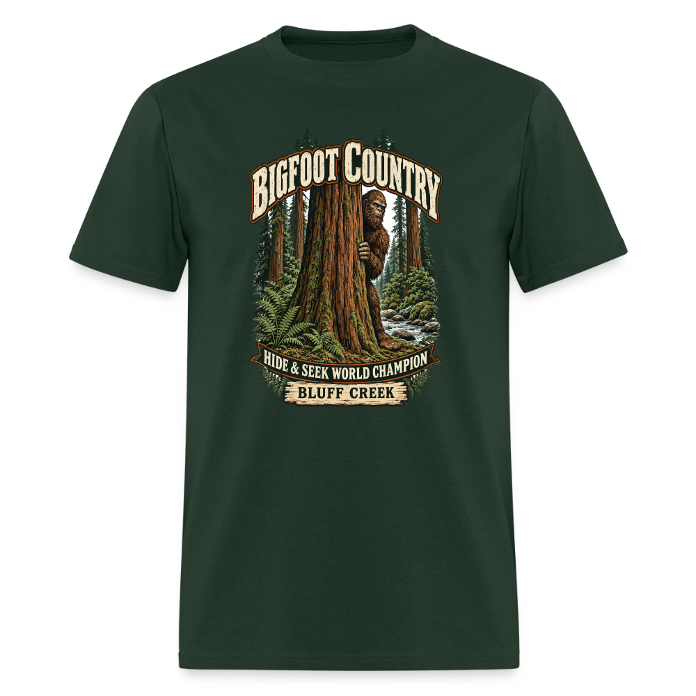 Bigfoot Country Hide & Seek World Champ Bluff Creek - forest green