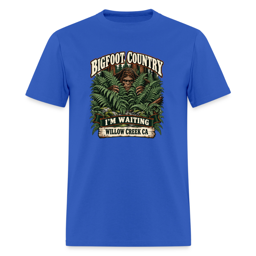 Bigfoot Country Waiting Willow Creek - royal blue