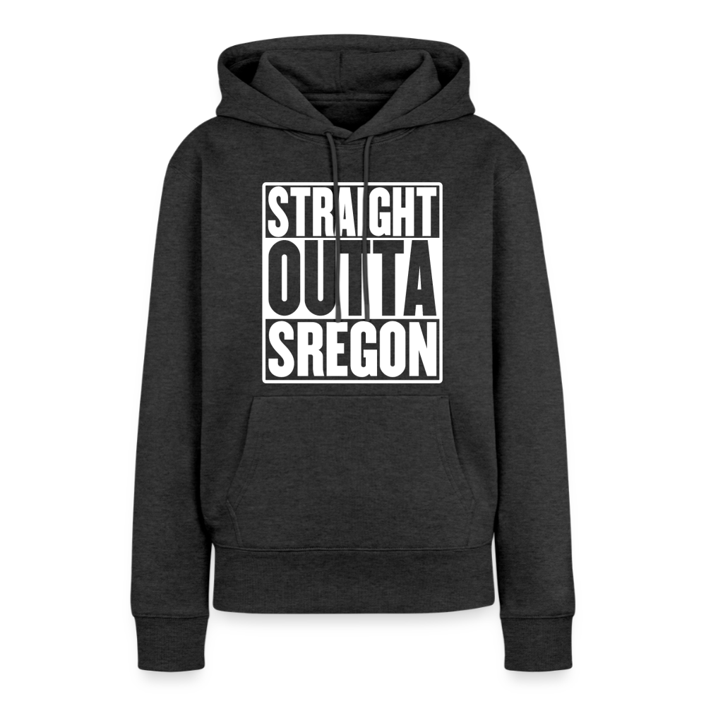 Straight Outta Sregon Women’s Premium Hoodie - heather anthracite