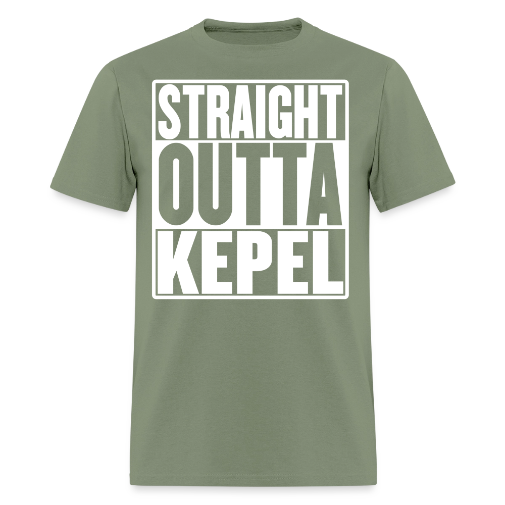 Straight Outta Kepel T-Shirt - military green