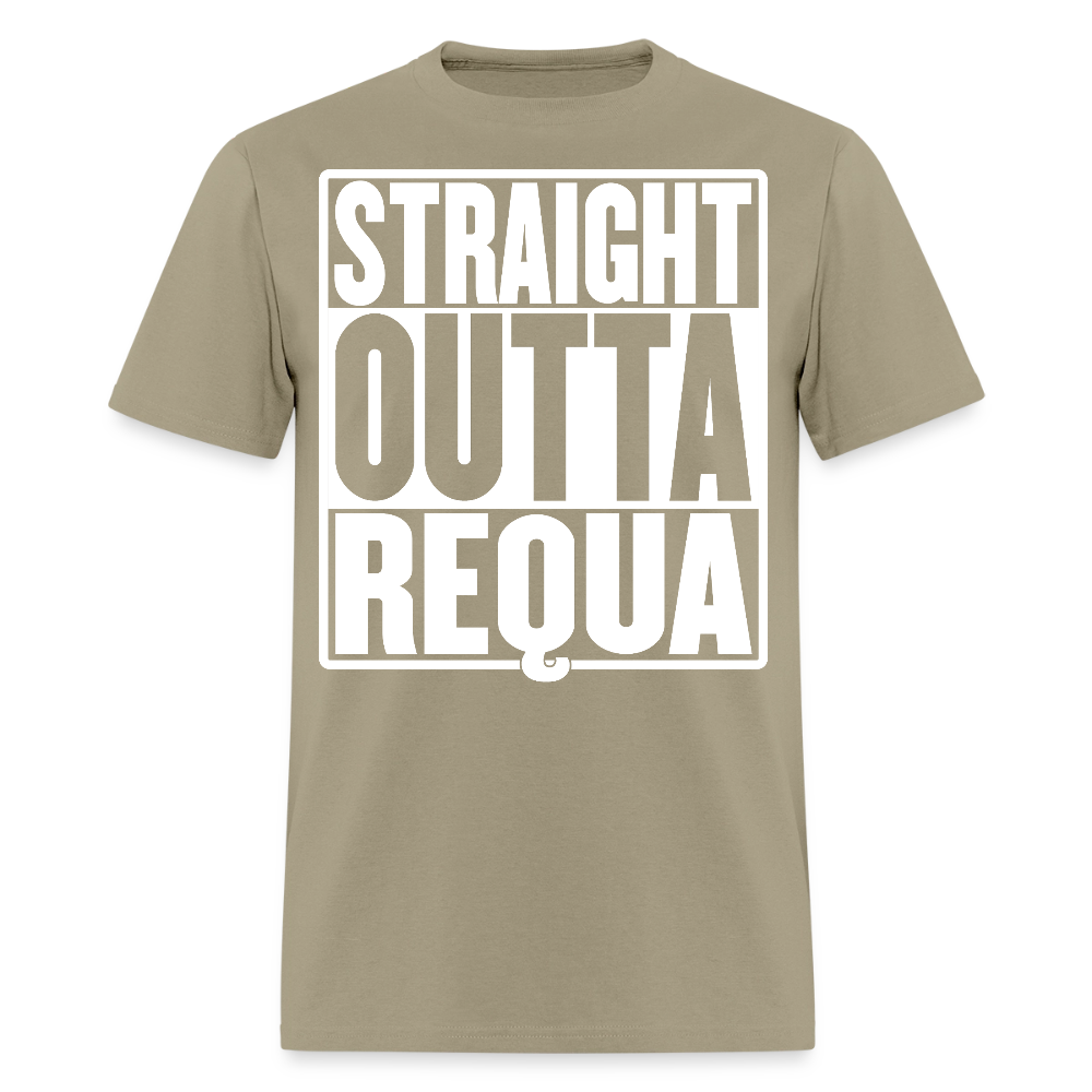 Straight Outta Requa Men's T-Shirt - khaki