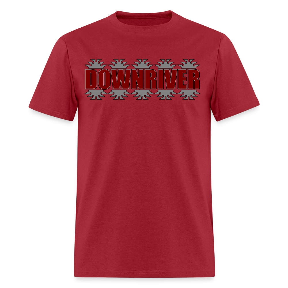 Downriver Frogs Foot Men's T-Shirt - true red