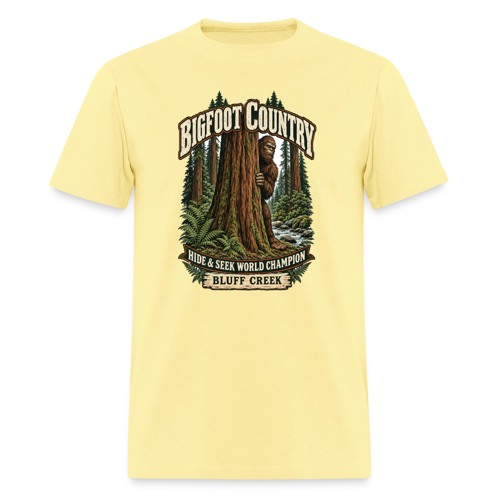 Bigfoot Country Hide & Seek World Champ Bluff Creek - cornsilk
