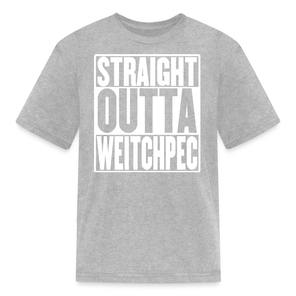 Straight Outta Weitchpec Toddler T-Shirt - heather gray