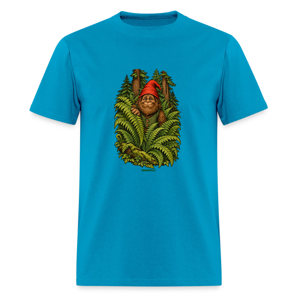 Gnomefoot in Ferns Men's T-Shirt - turquoise