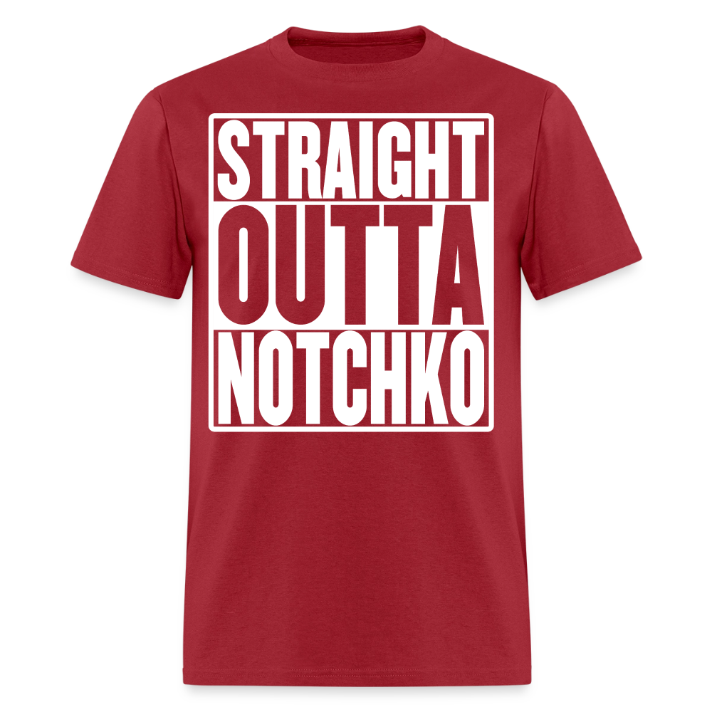 Straight Outta Notchko Men's T-Shirt - true red