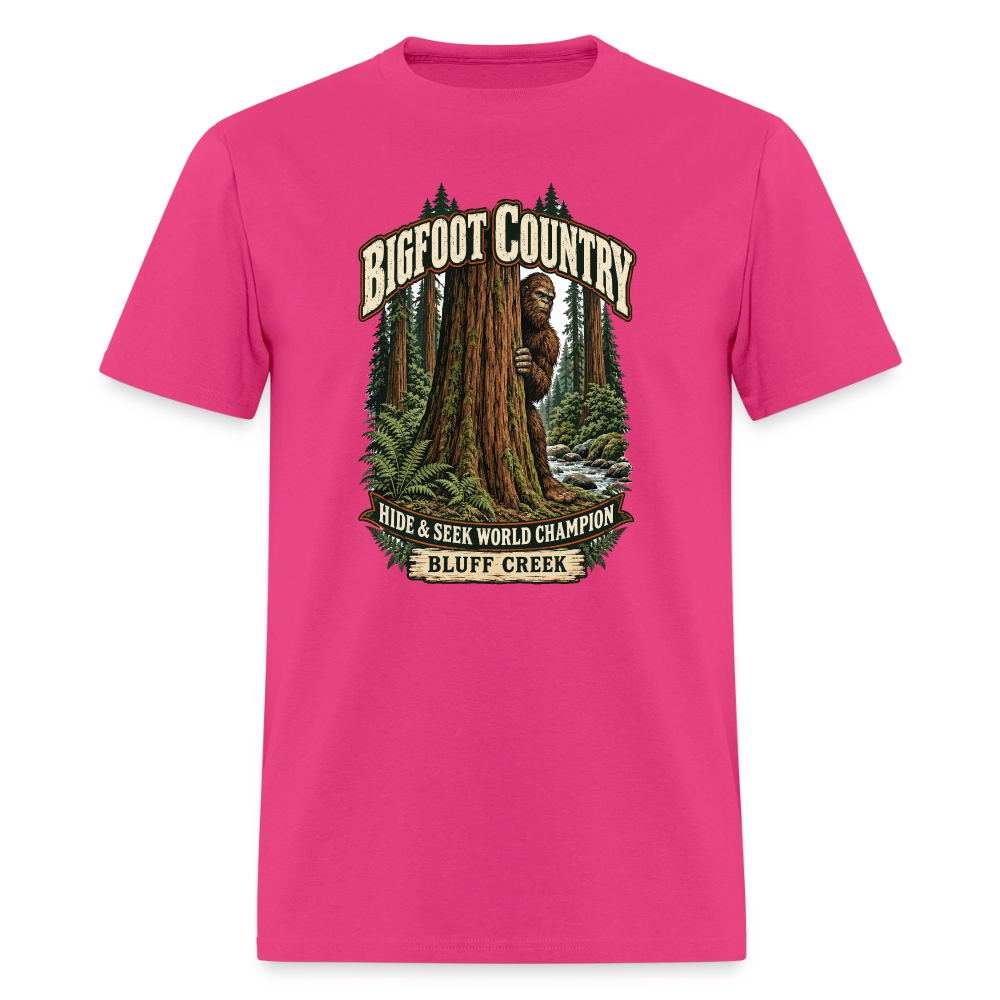 Bigfoot Country Hide & Seek World Champ Bluff Creek - fuchsia