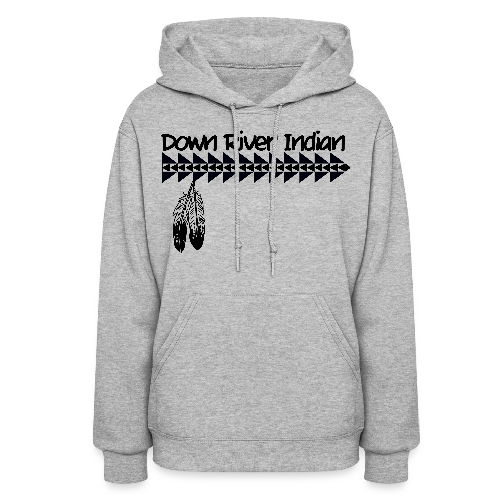 DRI Down River Indian Women's Hoodie - heather gray