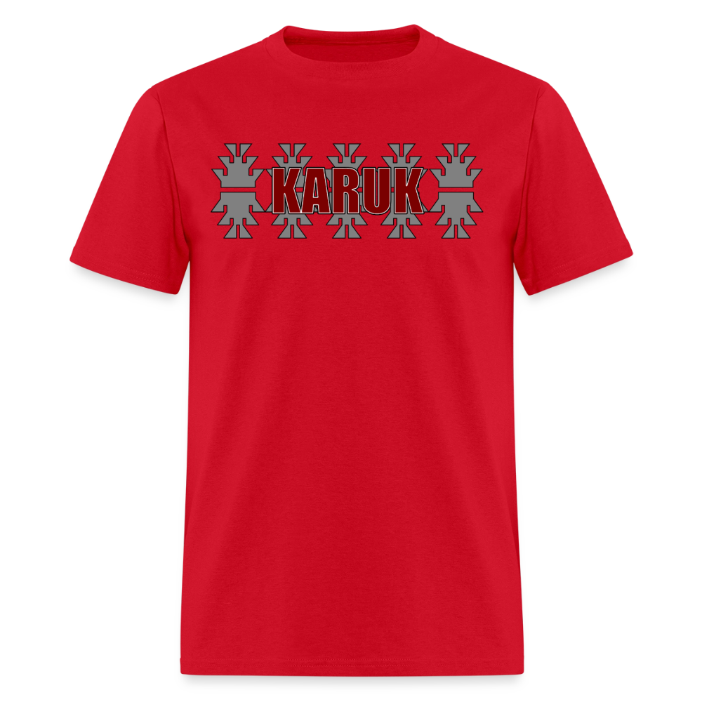 Karuk with Frogs Men's T-Shirt - red