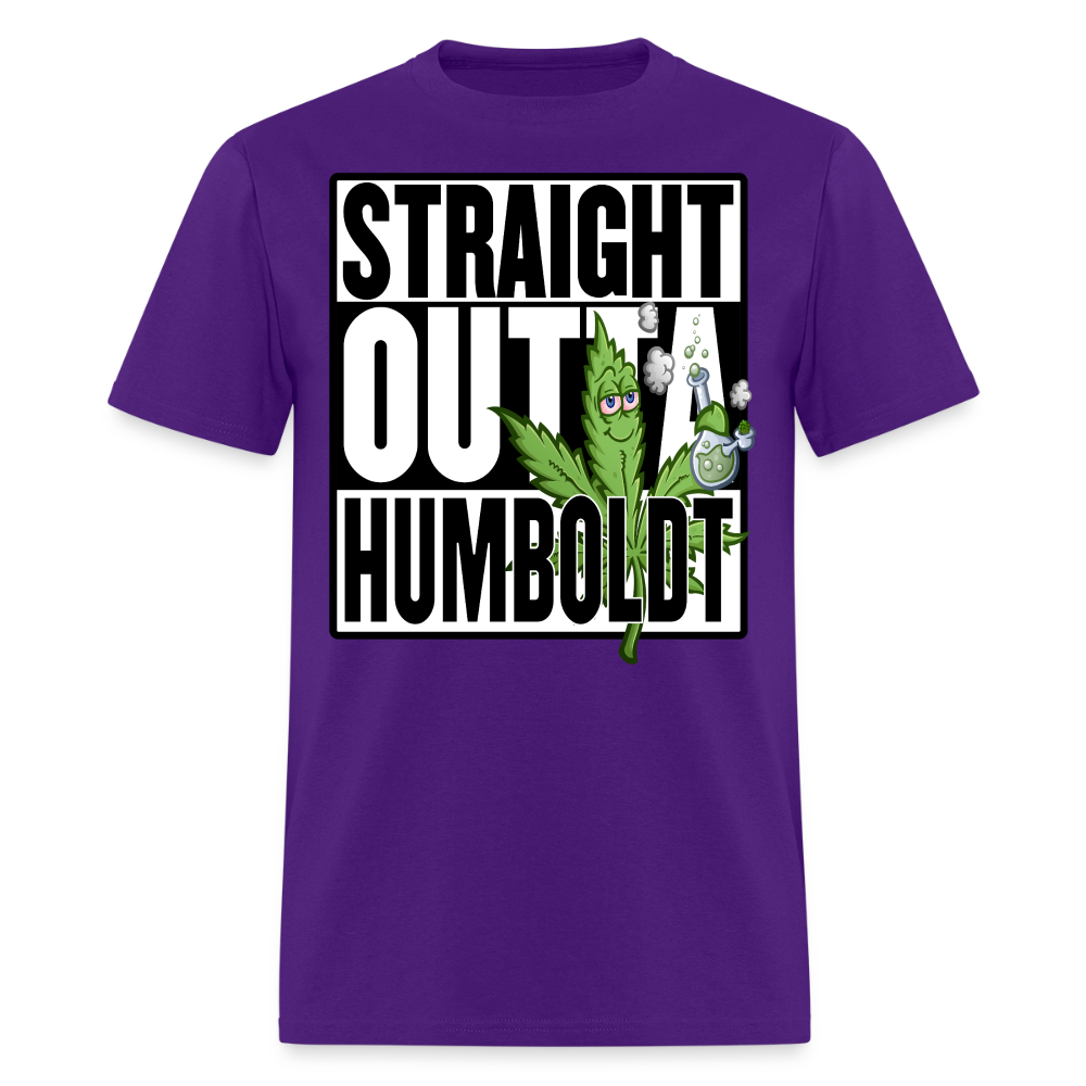 Straight Outta Humboldt Men's T-Shirt - purple