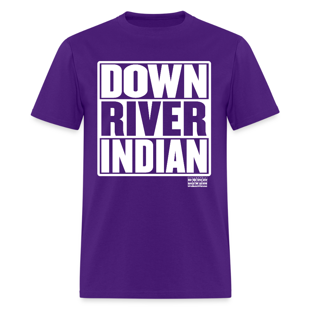Down River Indian Tee - purple
