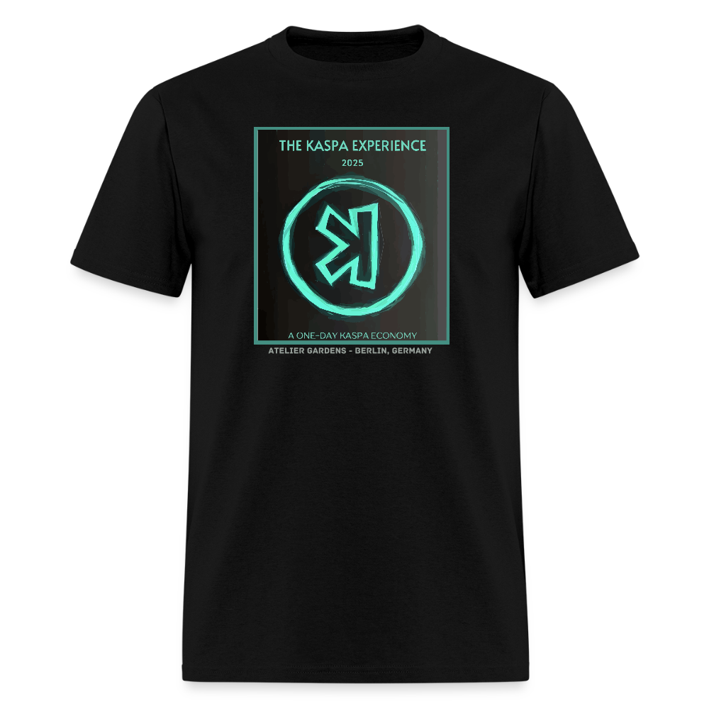 The Kaspa Experience Event Tee - black