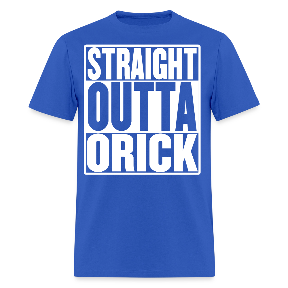 Straight Outta Orick Men's T-Shirt - royal blue