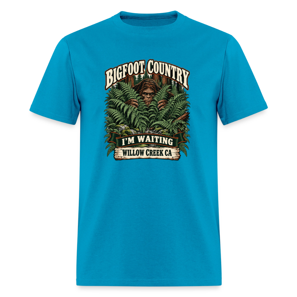 Bigfoot Country Waiting Willow Creek - turquoise
