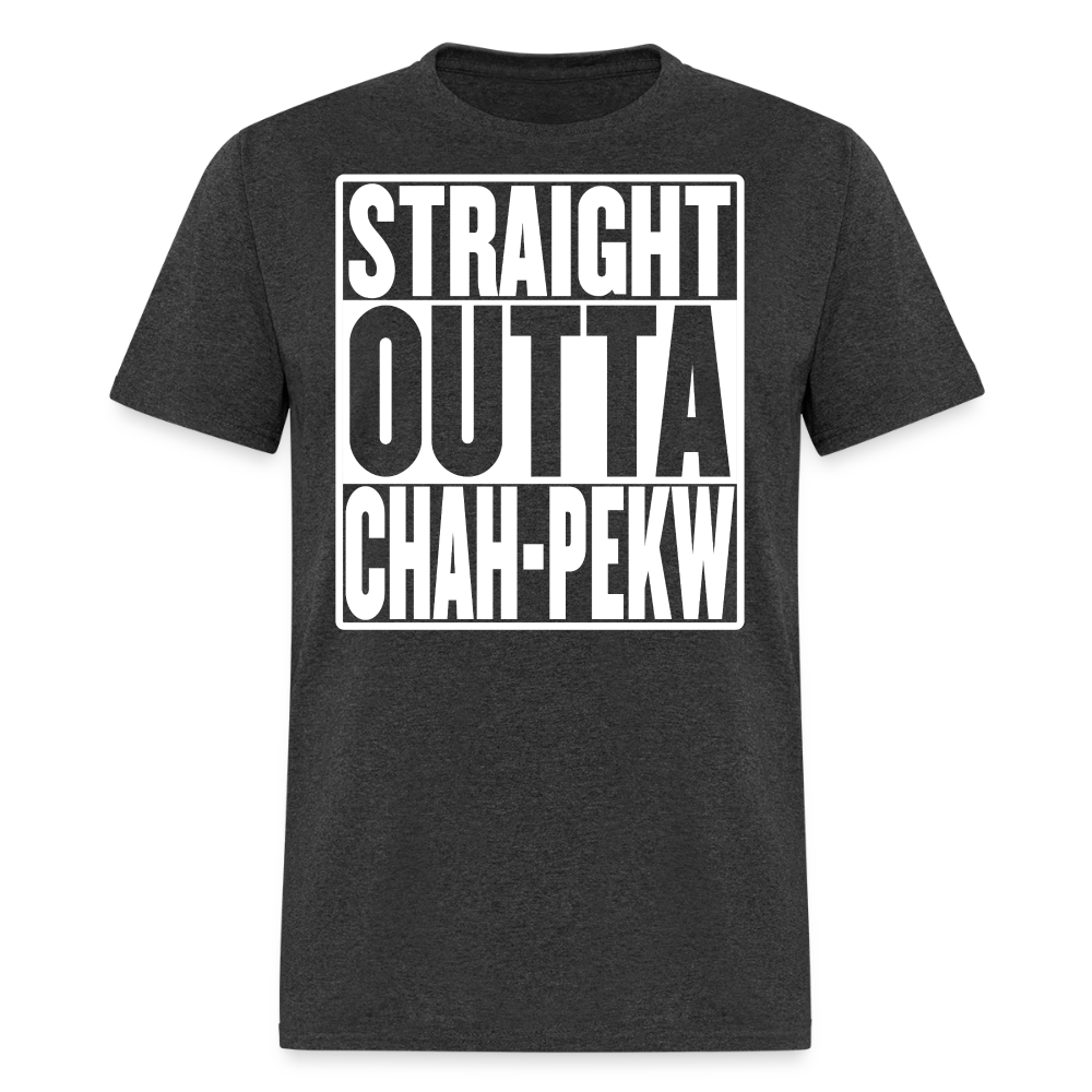 Straight Outta Chah-Pekw Men's T-Shirt - heather black