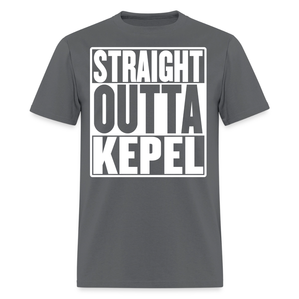 Straight Outta Kepel T-Shirt - charcoal