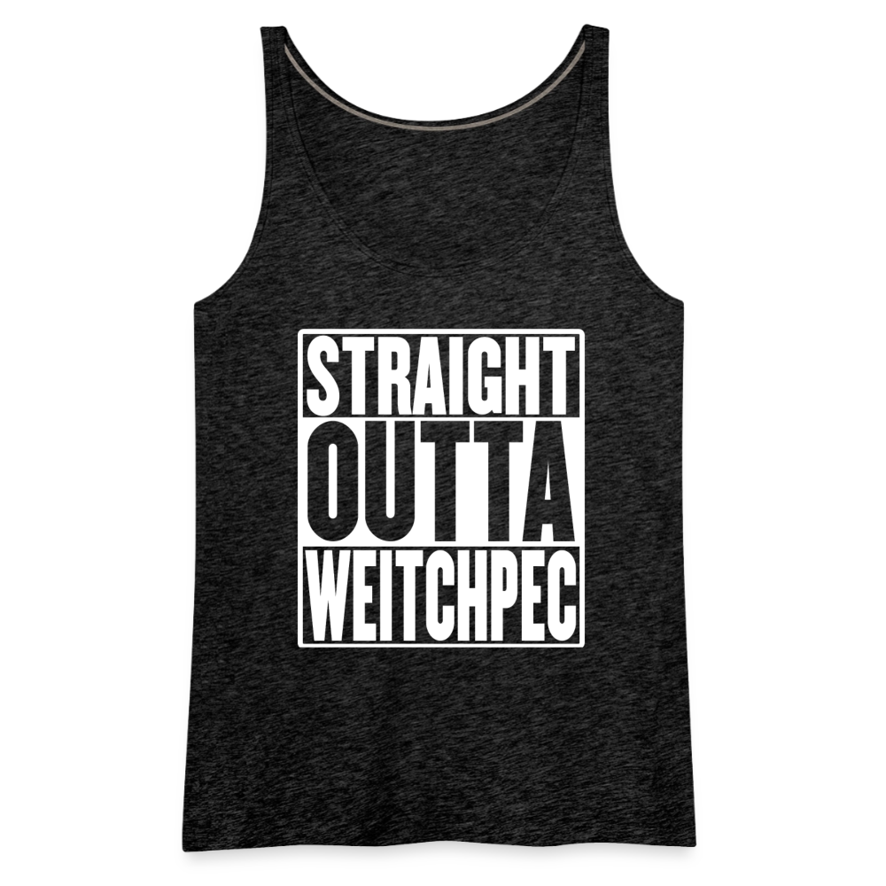 Straight Outta Weitchpec Women’s Premium Tank - charcoal grey
