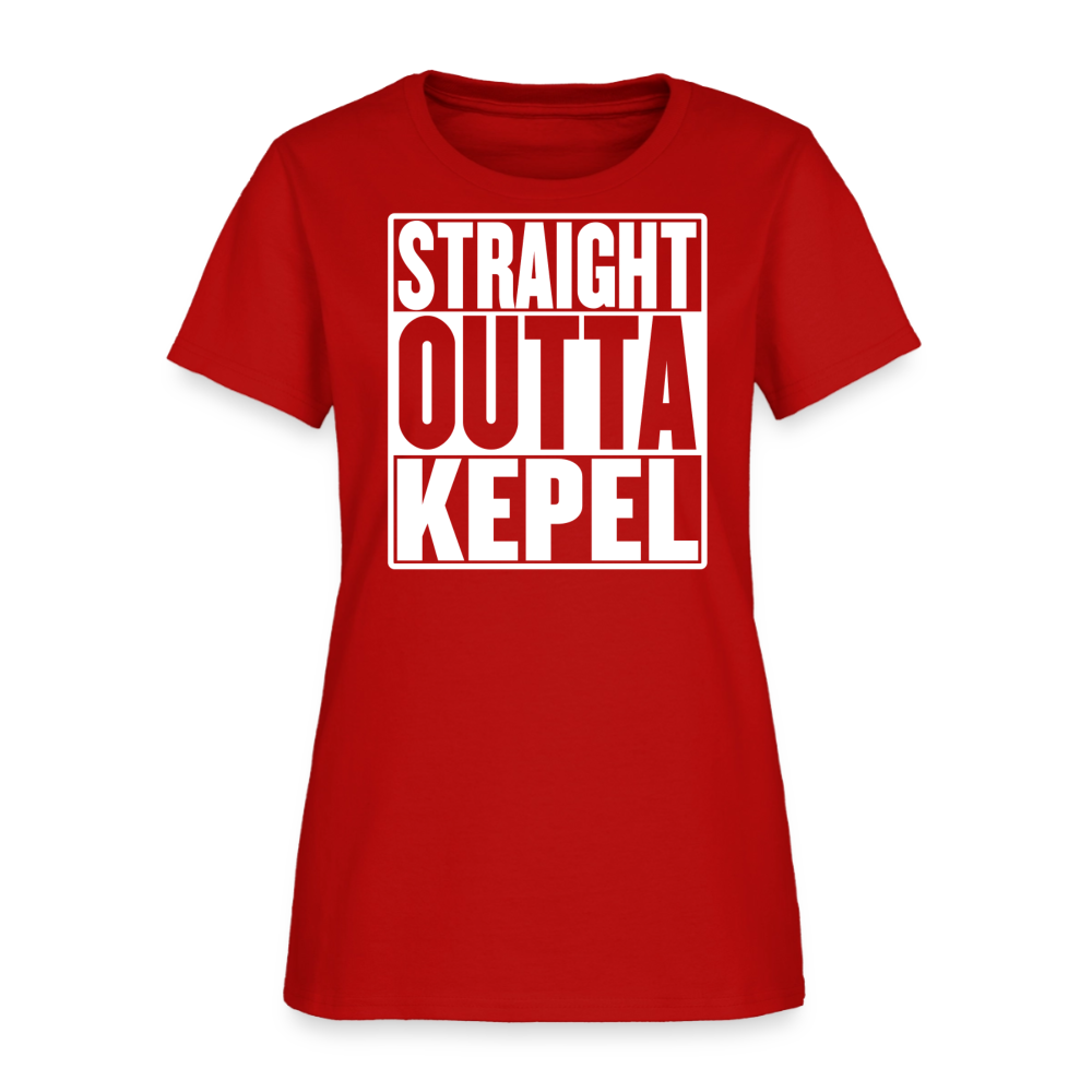 Straight Outta Kepel Women’s T-Shirt - red