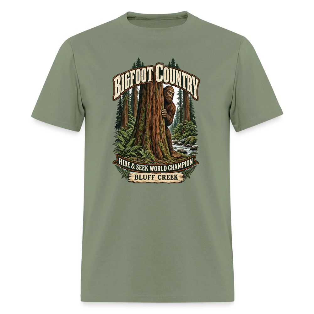 Bigfoot Country Hide & Seek World Champ Bluff Creek - military green