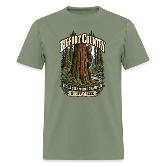 Bigfoot Country Hide & Seek World Champ Bluff Creek - military green