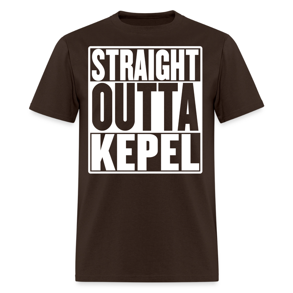 Straight Outta Kepel T-Shirt - brown