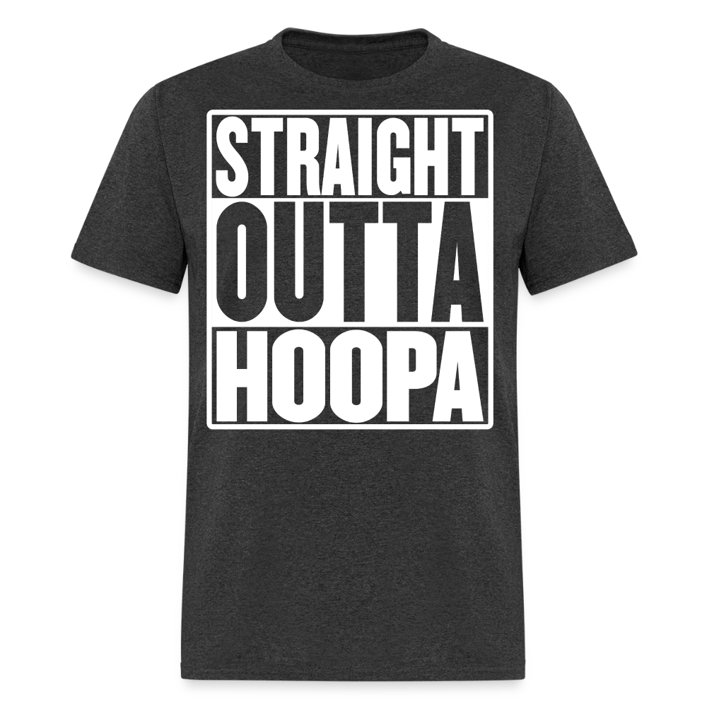 Straight Outta Hoopa Men's T-Shirt - heather black